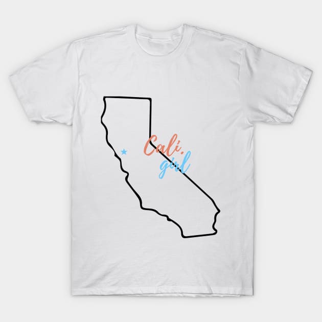 California Girl T-Shirt by Ineffablexx